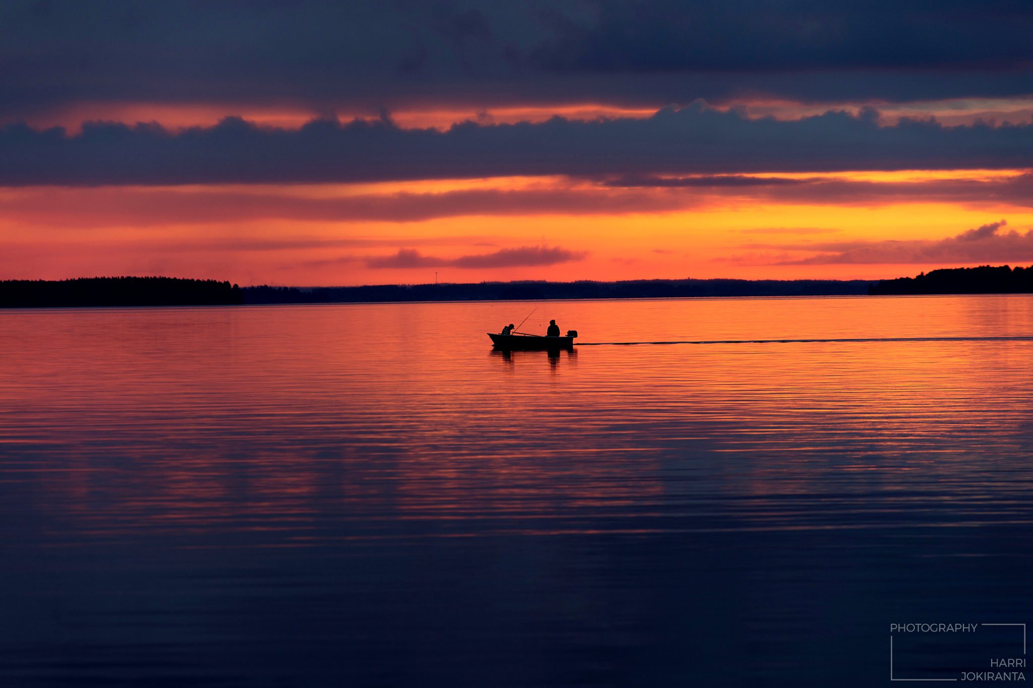 Fishing time at evening – kalalle illan tullen.