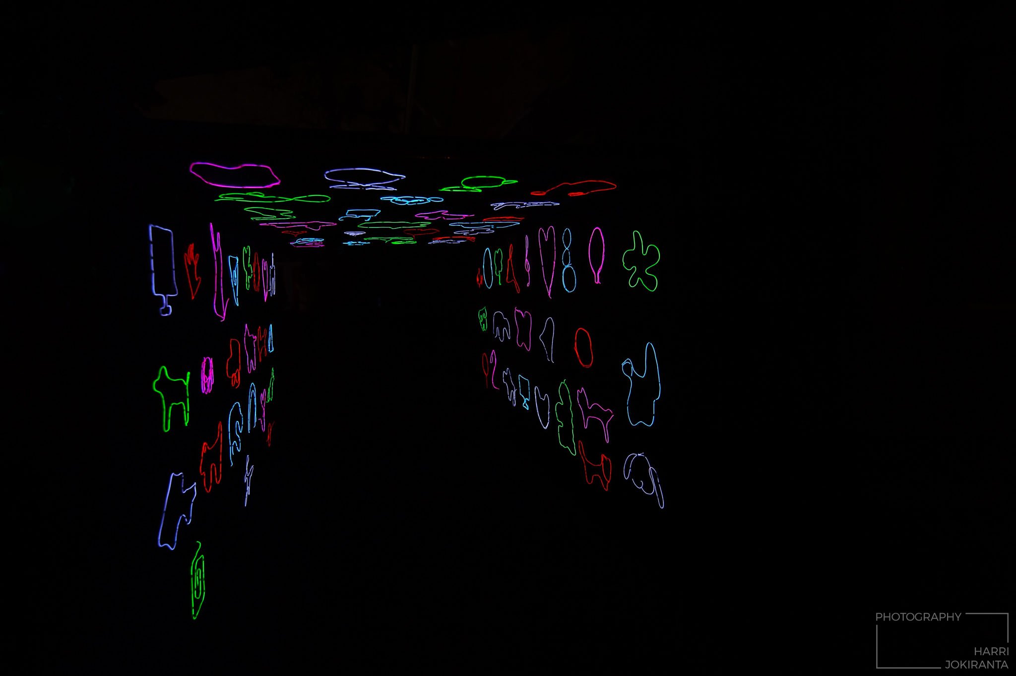 Valotunneli – Colours and lights