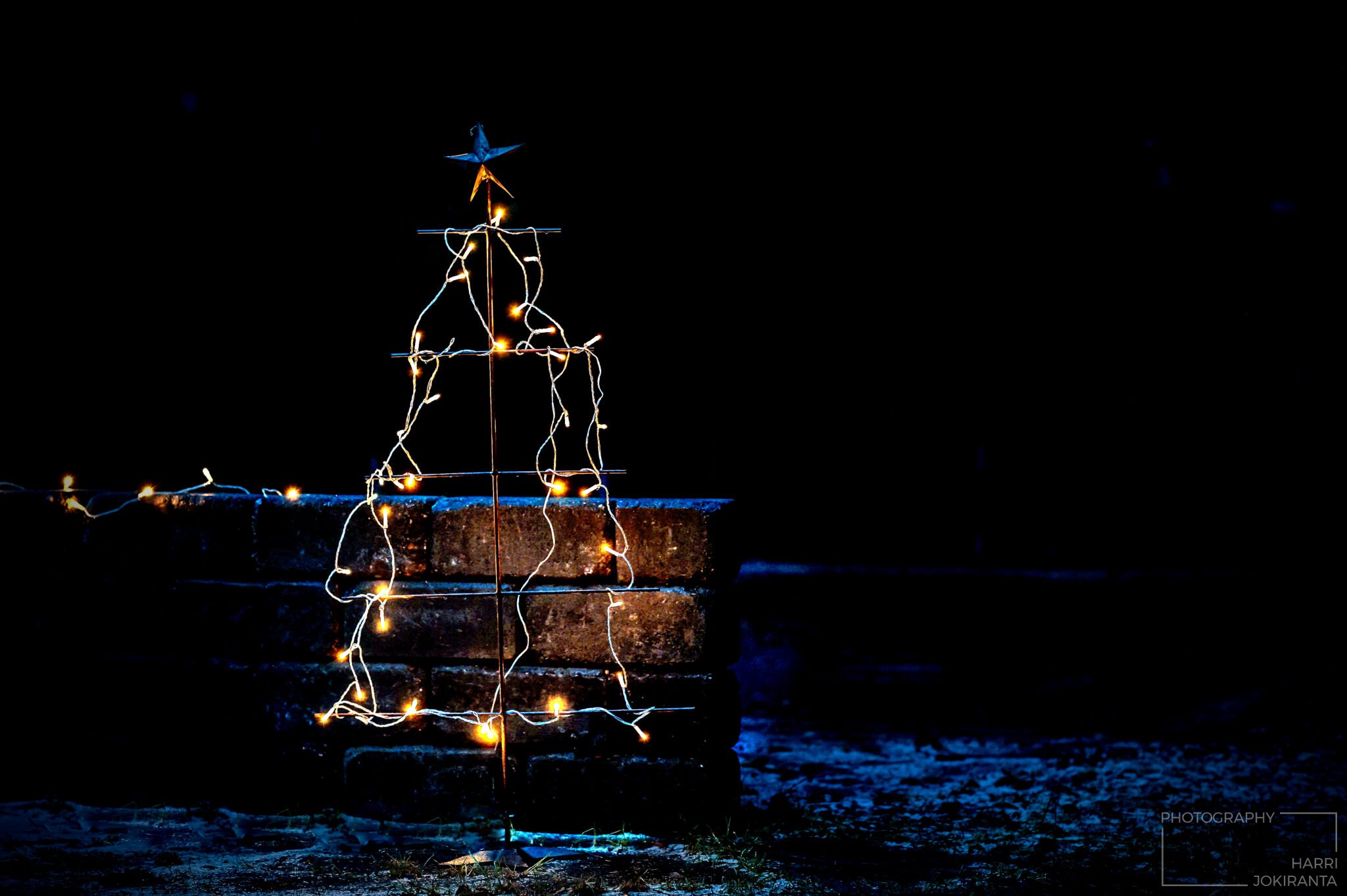 Iron tree – stay safe at Christmastime!