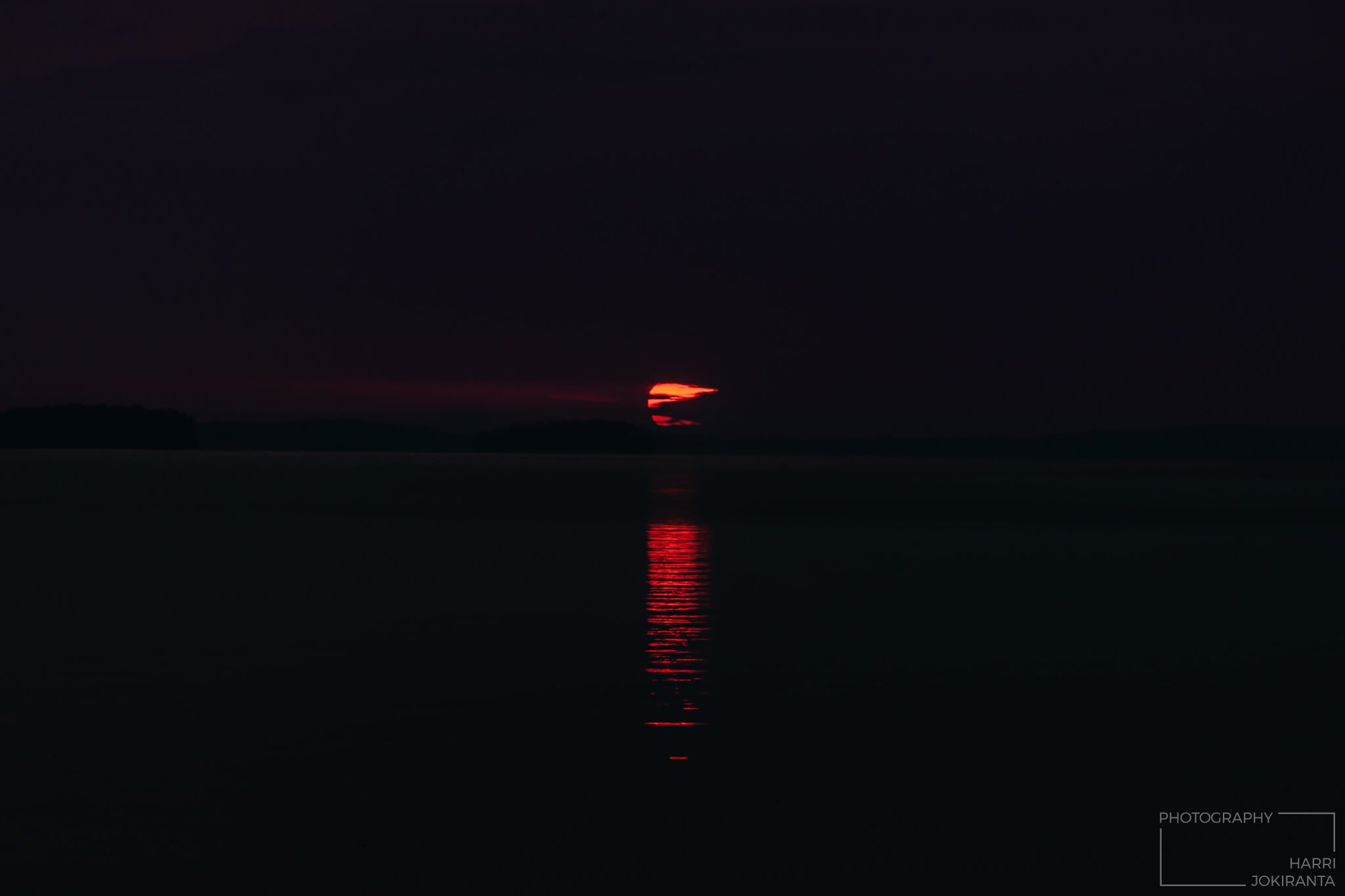 Sunset & Thunderstorm