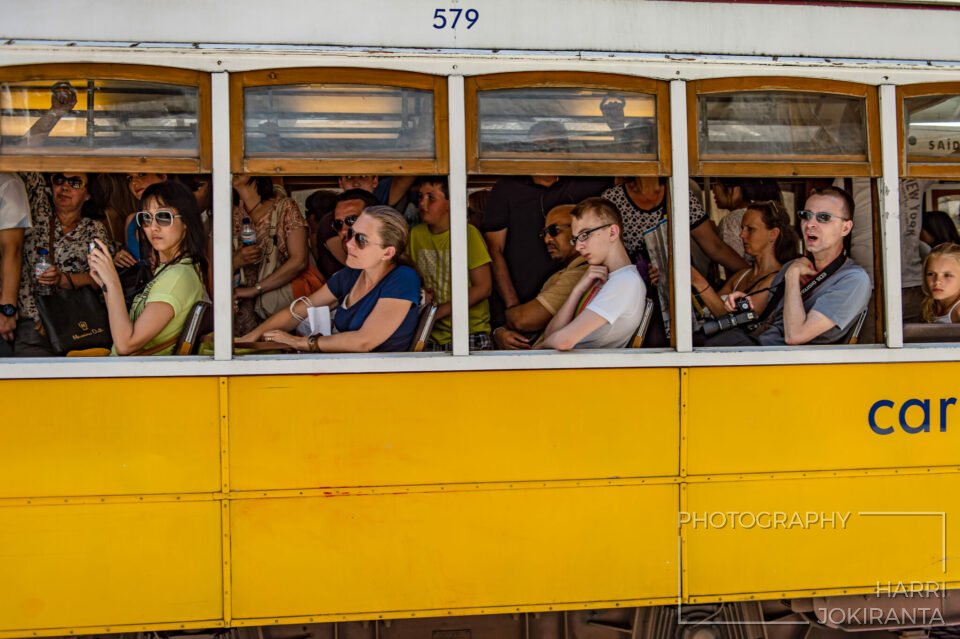 Full Tram at Lisbon – 2015