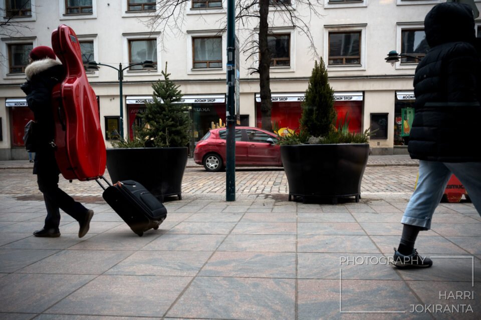 Red is the Color for the Day – Helsinki