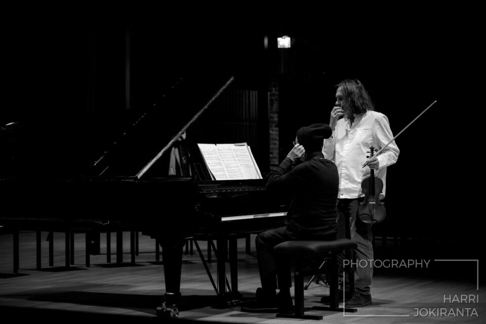 Dominique Pifarély & Francois Couturieri – Kalevan Navetta, Seinäjoki 2025-10-22